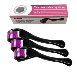 더마 롤러 0.25mm x3개 MTS 메조 롤러 홈케어 마이크로 니들 스탬프 일반형